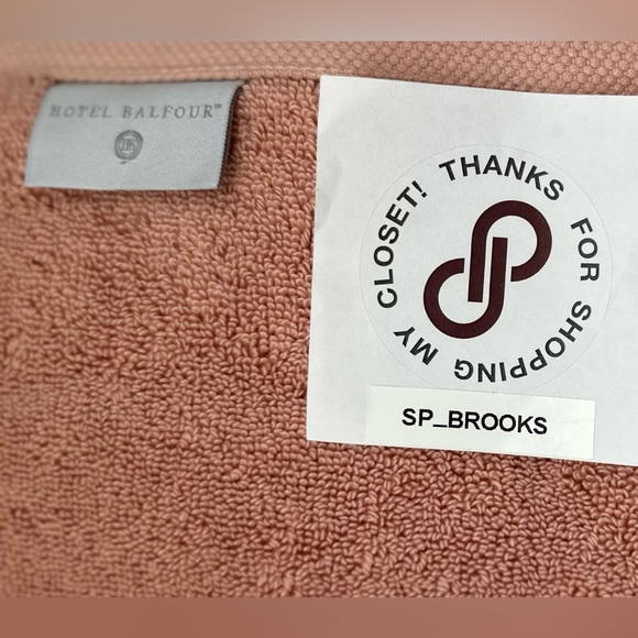 🎁Hotel Balfour Bath Towel Set - Rosecloud - 750 & 805 gsm -9 PCS Made in Turkey - Picture 10 of 11